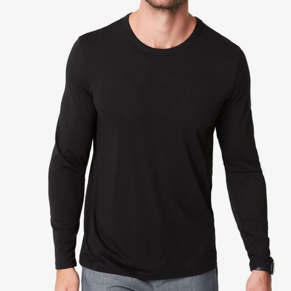 Calvin Klein Men’s black long sleeve shirt XL